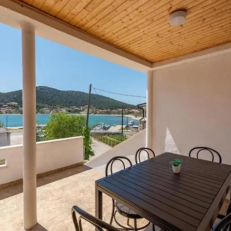 Beachfront With Hot Tub, Terrace, And Sea Views In Holiday home